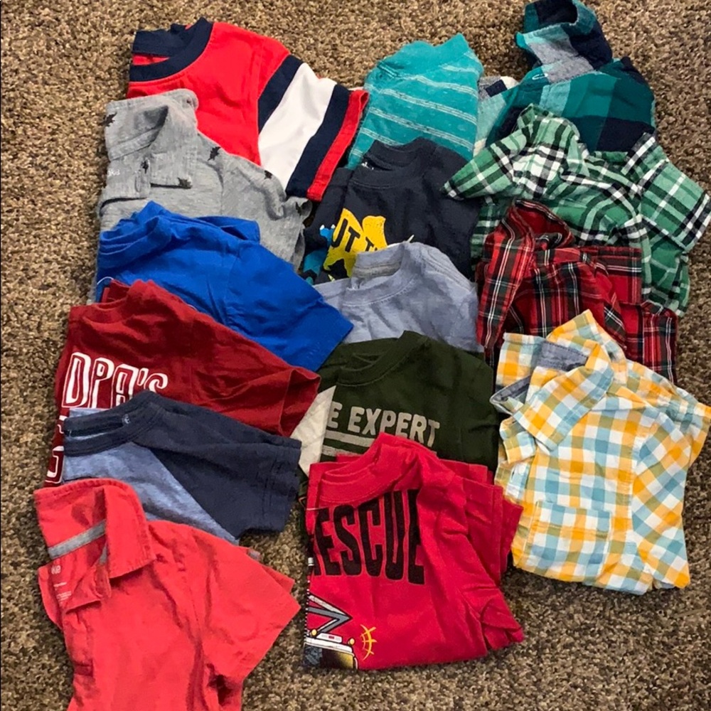 Boys 3T shirt lot!